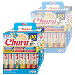 Inaba Cat Churu 160x14g (2240g) Kremowy Przysmak Dla Kota Pasta Mix z Tuńczykiem