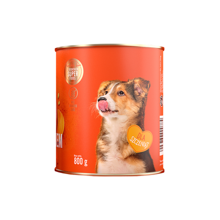 JOHN DOG Karma Mokra Dla Szczeniąt Pumpkin Line Dzik z Królikiem i Dynią 800g