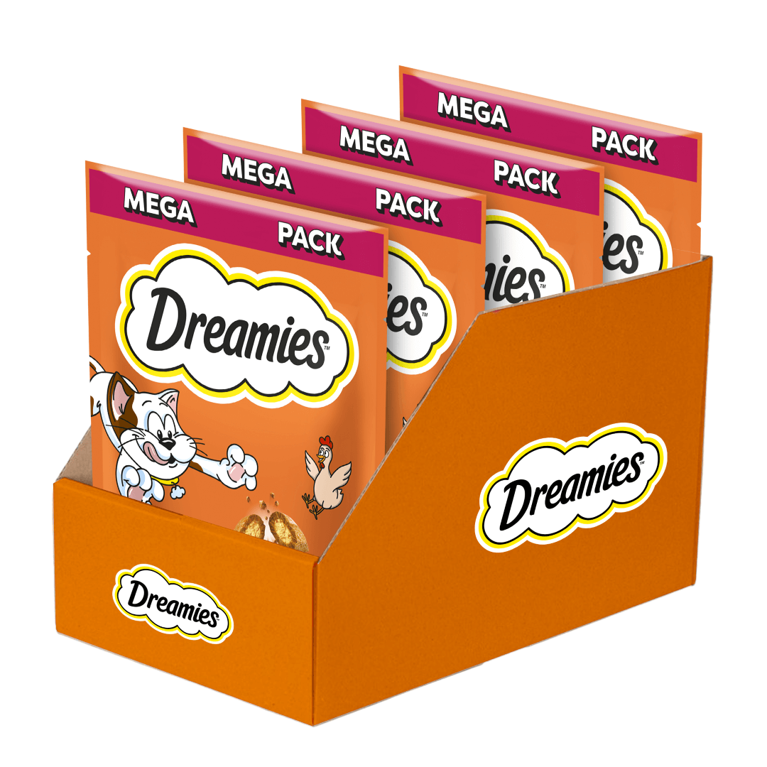 Dreamies z Pysznym Kurczakiem Przysmaki Dla Kota