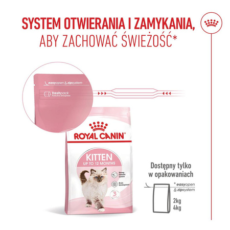 Royal Canin FHN Kitten 2kg Karma Sucha Dla Kociąt Od 4 Do 12 Miesiąca Życia