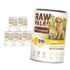 Raw Paleo Turkey&Cod Puppy Duoprotein 6x400g Mokra Karma Dla Szczeniąt z Indykiem i Dorszem