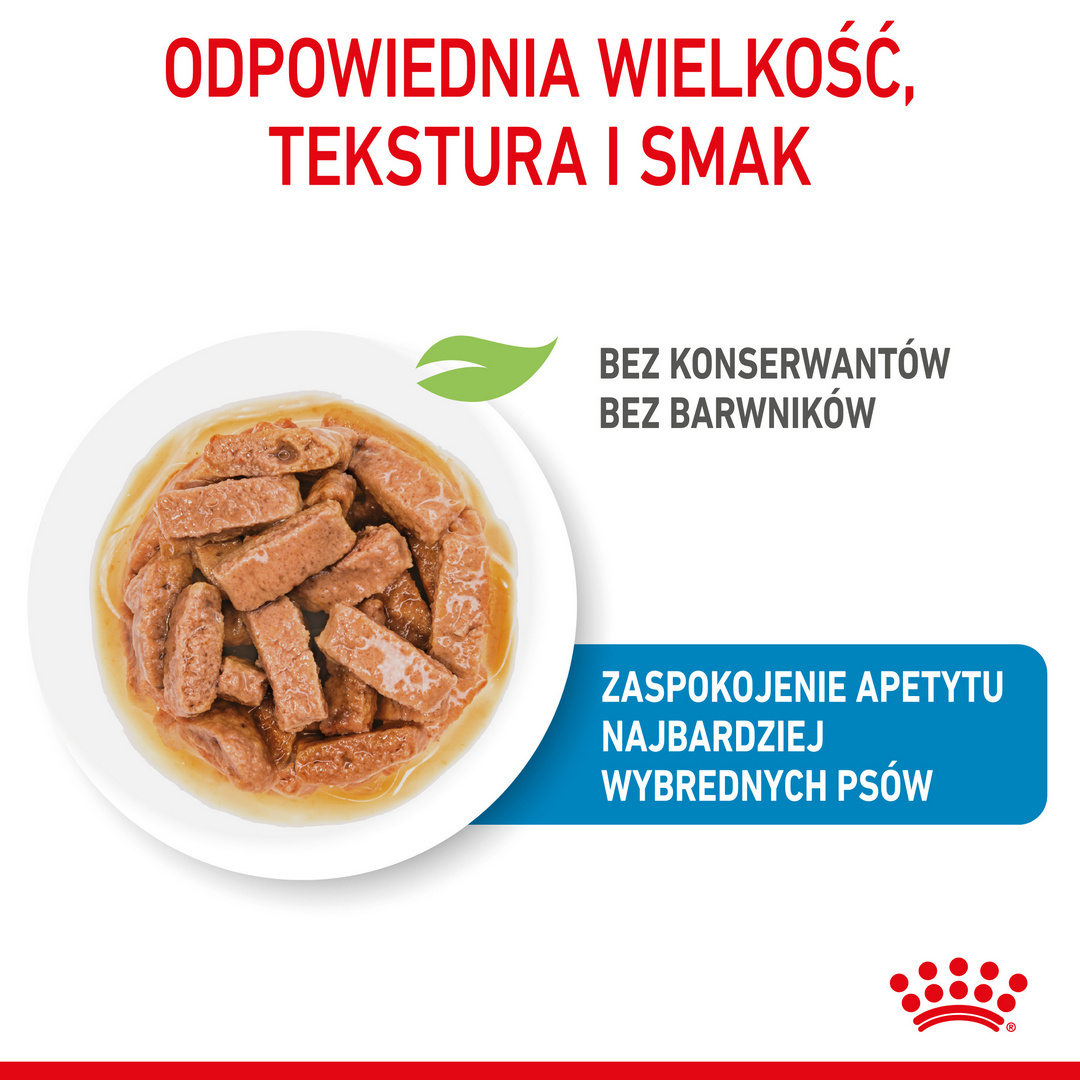 Karma Mokra W Sosie Dla Szczeniąt Do 15 Miesiąca Życia Ras Dużych