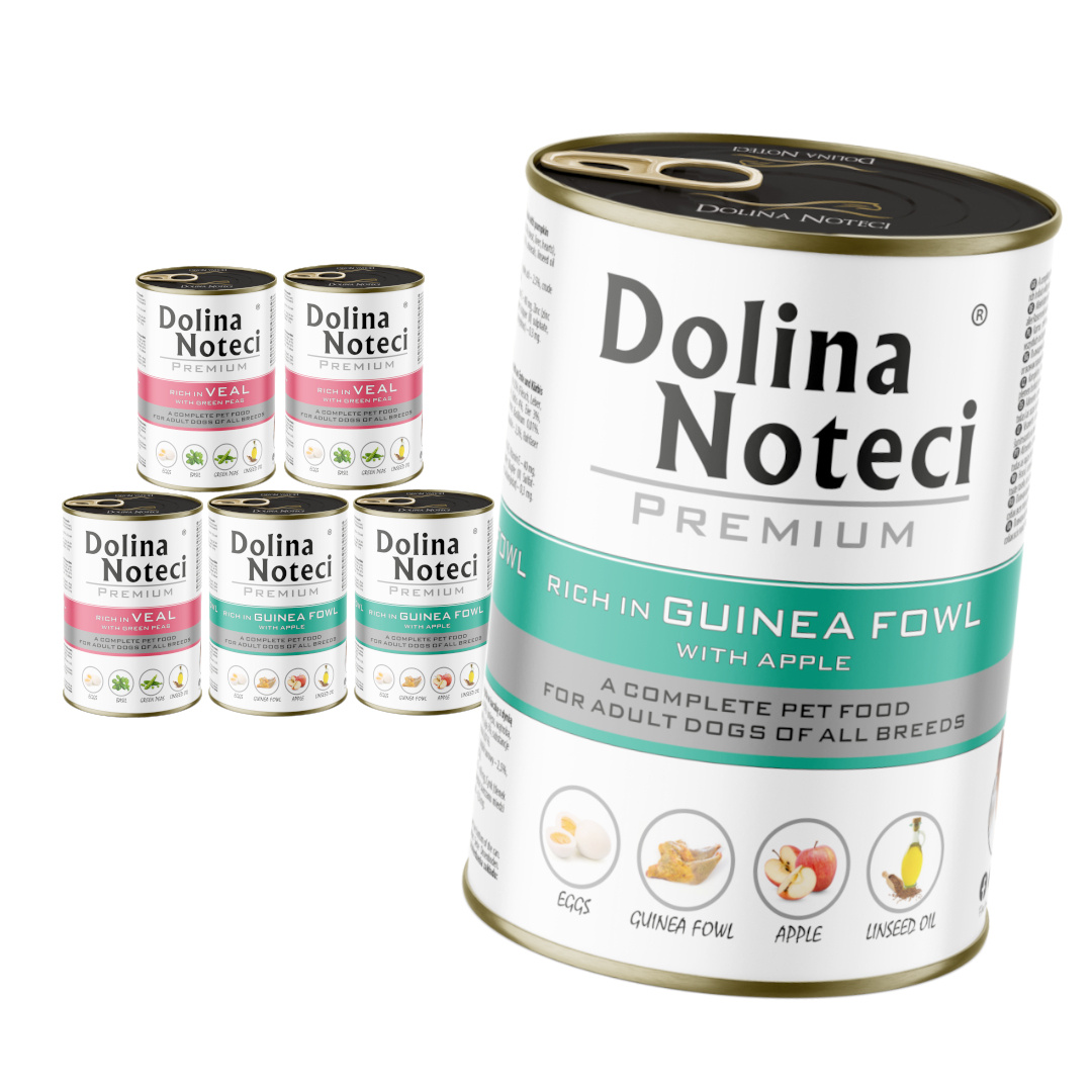 DNP Bogata W Cielęcinę Z Groszkiem i Perliczkę z Jabłkiem