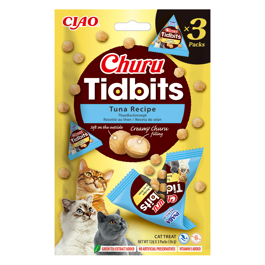 Inaba Cat Churu Tidbits Przysmak Dla Kota Z Kurczakiem O Smaku Bulionu Dashi