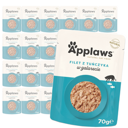 Applaws Cat Mokra Karma Dla Kota 24x70g Tuńczyk Z Leszczem W Bulionie