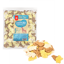Przysmak Dla Psa Maced Ciasteczka Zwierzaki Kostka Mix 1kg