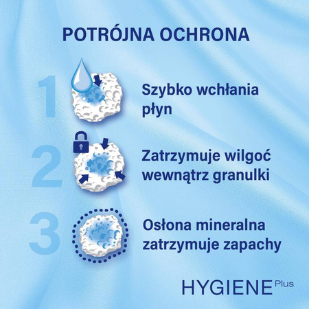 Whiskas Adult 40x85g Drobiowe Frykasy Mokra Karma Dla Kota W Galaretce + Catsan Hygiene Plus 5L Żwirek Bentonitowy Niezbrylający
