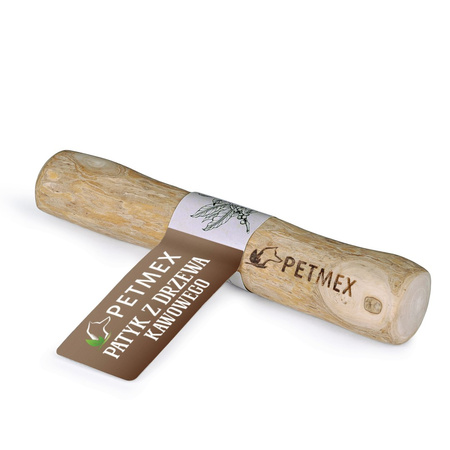 Petmex Gryzak Patyk z drzewa kawowego rozmiar M Naturalny Przysmak dla Psa