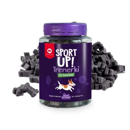 Maced Sport Up! Trenerki Ze Żwaczem 300g Przysmak Treningowy Dla Psa