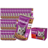 WHISKAS Adult KACZKA Puszka 24x400g Mokra Karma w Galaretce Dla Dorosłych Kotów + GRATIS Whiskas Klasyczne Posiłki 12x85g