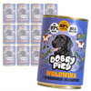 Dobry Pies 12x400g Mokra Karma Dla Dorosłych Psów Wszystkich Ras Z Wołowiną Topinamburem I Rozmarynem