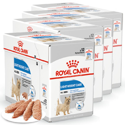 Royal Canin Light Weight Care 48x85g Karma Mokra Pasztet Dla Psów z Tendencją Do Nadwagi