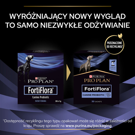 Purina Pro Plan Forti Flora Suplement Probiotyk Dla Psa 30x1g Równowaga Jelitowa