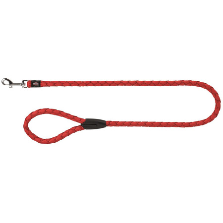 Trixie Smycz linowa dla psa S–M 1.00 m/ Ø12 mm Linka treningowa CZERWONA