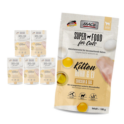 MAC's Kitten Mokra Karma Dla Kociąt Kurczak Jajko 6x100g