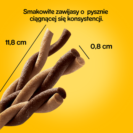 PEDIGREE Rodeo 7szt./op. 2x123g Przysmak dla psów z wołowiną, CO DRUGA PACZKA 50% TANIEJ