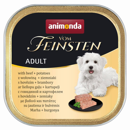 Animonda Vom Feinsten Adult 24x150g Mokra Karma Dla Psa Mix Smaków