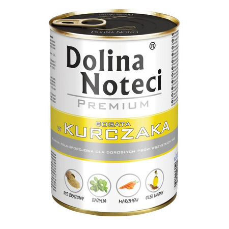 Dolina Noteci Premium Mokra Karma Dla Psa Mix 10 Smaków Drób Ryba Dziczyzna 40x400g