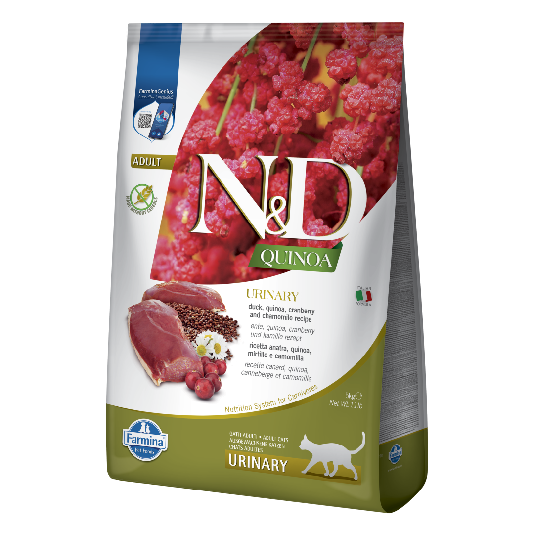 Farmina N&D Cat Quinoa Urinary Duck Sucha Karma z Kaczką Dla Kota