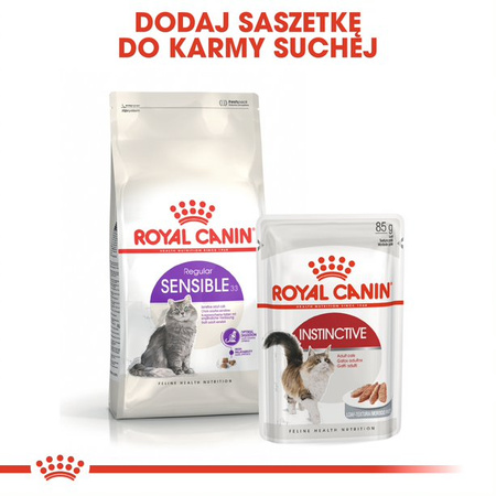 Royal Canin FHN Sensible 33 Adult 2kg Sucha Karma Dla Dorosłych Kotów Z Wrażliwym Układem Pokarmowym