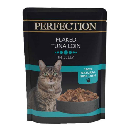 Perfection Polędwica Z Tuńczyka W Płatkach 70g Mokra Karma Dla Kota W Galaretce