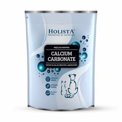 Holista Calcium Carbonate Węglan Wapnia Dla Psa i Kota 1kg Zdrowe Kości Równowaga Fosforu BARF Sport