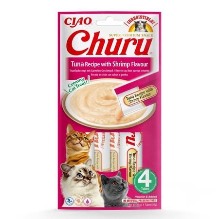 Inaba Cat Churu 24x14g Kremowy Przysmak Dla Kota Pasta Mix Smaków