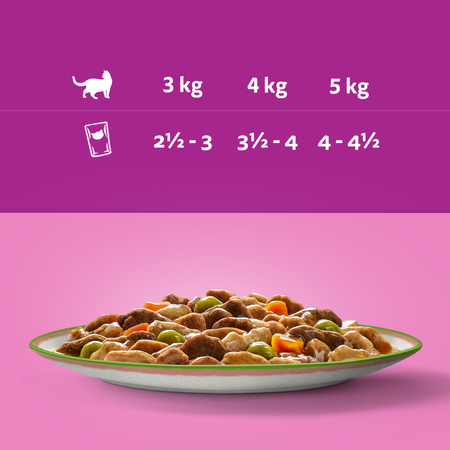 Whiskas Adult Tasty Mix Wybór Szefa Kuchni Saszetki 48x85g Mokra Karma Dla Dorosłych Kotów w Sosie