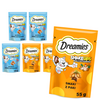 Dreamies Shake Ups Multivitamins 6x55g Przysmak Dla Kota Mix Smaków Kurczak Owoce Morza