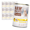 Vet Expert Raw Paleo Adult Monoprotein 12x400g Mokra Karma Dla Psa z Indykiem
