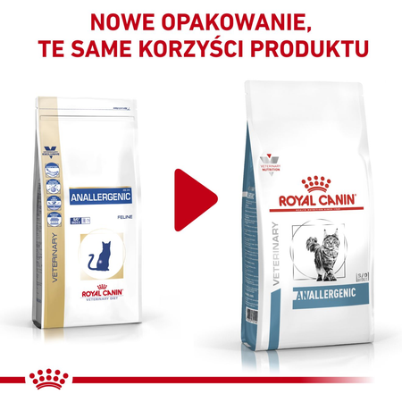 ROYAL CANIN VETERINARY HEALTH NUTRITION ANALLERGENIC Dry Pet Food for Cat