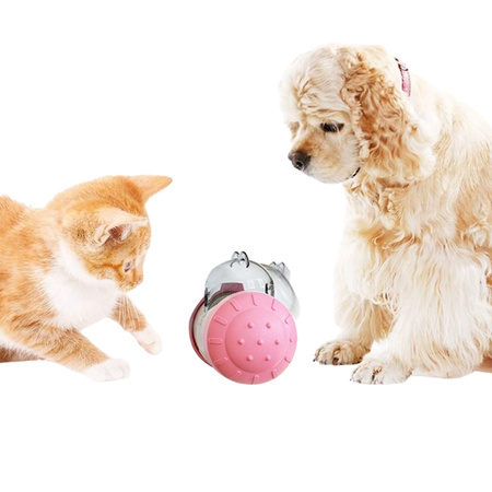 Zabawka Dla Psa Kota Z Dozownikiem Karmy Interaktywna Zielona