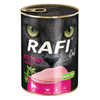 Rafi Cat Adult 24x400g Bezzbożowa Mokra Karma Dla Kota Mix 5 Smaków
