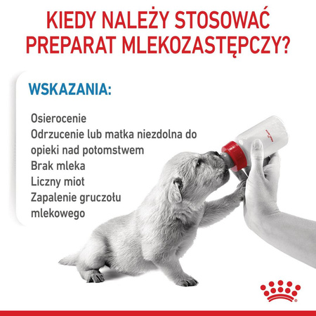 Royal Canin Babydog Milk 400g Mleko Zastępcze Dla Szczeniąt Od Urodzenia Do Odsadzenia – 0 Do 2 Miesiąca Życia