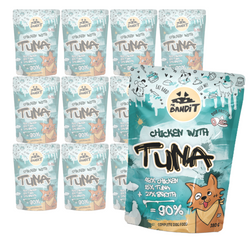 Mr. Bandit Chicken with Tuna 12x380g Mokra Karma Dla Psa Kurczak Z Tuńczykiem