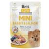 Brit Care Mini Adult 12x85g Bezzbożowa Mokra Karma Dla Psów Ras Małych I Miniaturowych Królik Z Łososiem
