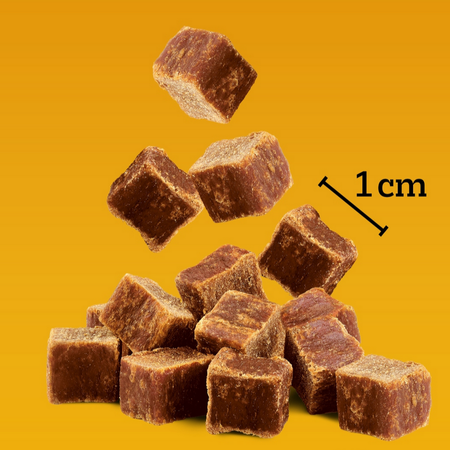 Pedigree Ranchos Cubes z Wołowiną 70g Treserki Przysmak Dla Psa