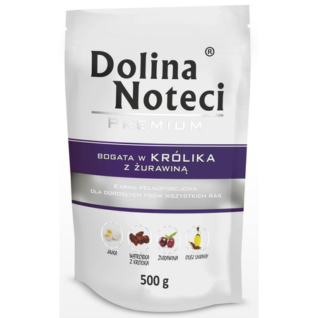 Dolina Noteci Premium Mix 6 Smaków Saszetki 20x500g Mokra Karma Dla Psa
