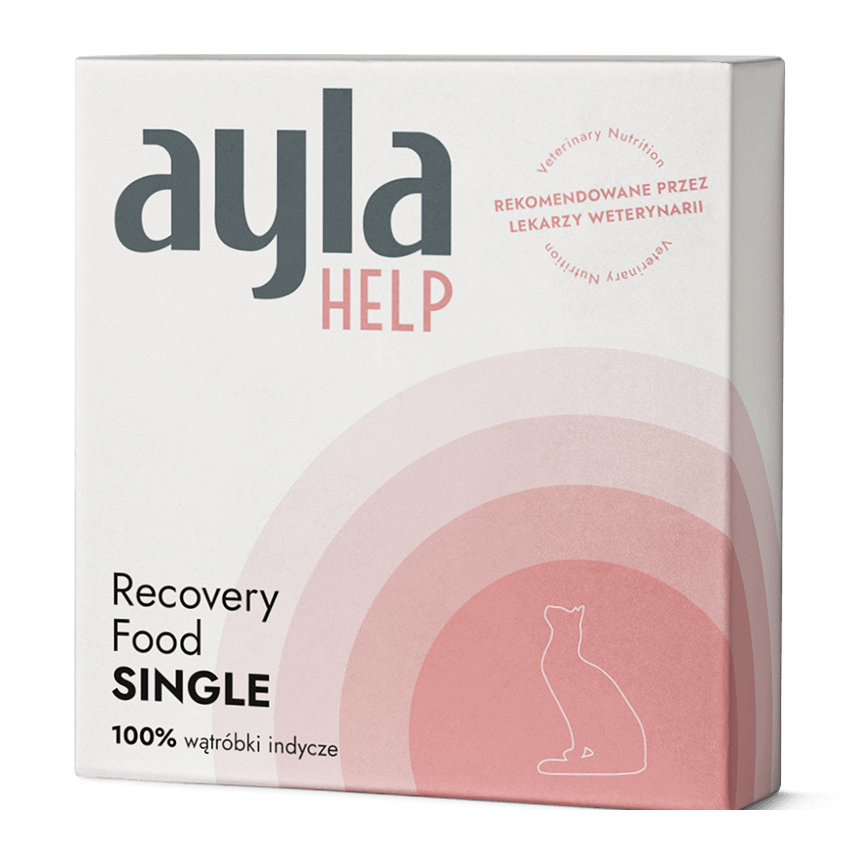 Ayla Help Recovery Food Single Liofilizowany Przysmak Dla Kota Wątróbka Indycza