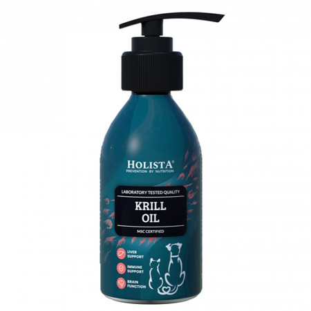 Holista Olej Z Kryla 100ml Suplementy Dla Psa I Kota Z Problemami Neurologicznymi Wsparcie Układu Odpornościowego