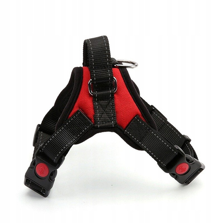 MOCNE SZELKI DLA PSA PSÓW rozmiar S 45-51 cm CZERWONE