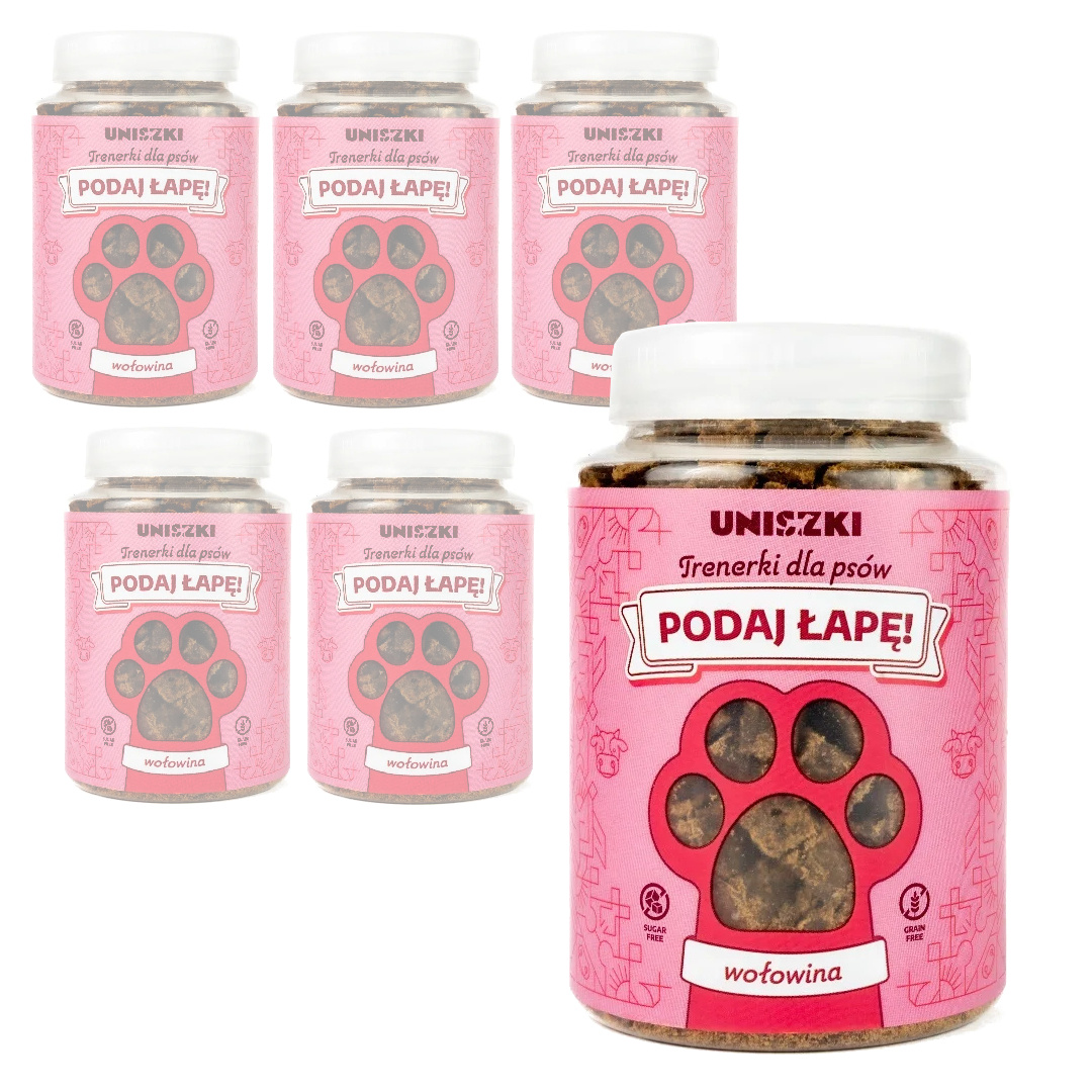 Uniszki Trenerki Wołowina Przysmak Dla Psa