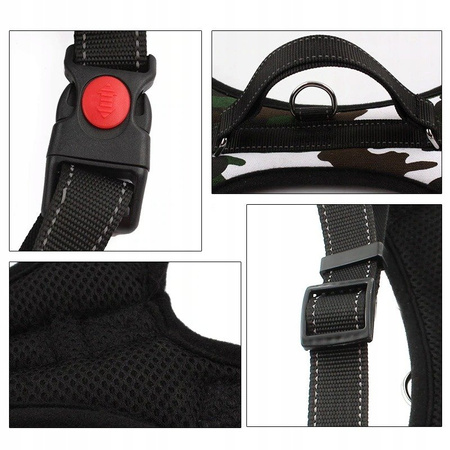 Mocne Szelki Dla Psa Psów R. S 45-51 Cm Moro