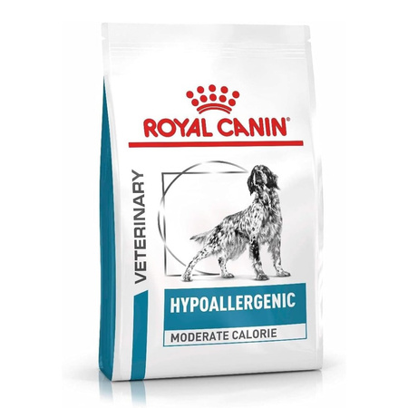 Royal Canin Veterinary VHN Dog Hypoallergenic Moderate Calorie 1,5kg Sucha Karma Dla Psów z Nietolerancją Pokarmową