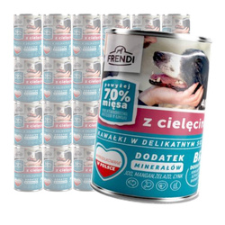 Frendi Mokra Karma Dla Psa 24x400g Kawałki W Sosie Z Cielęciną