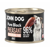 John Dog Pure Black Pheasant Adult 24x200g Mokra Karma Dla Psa Z Bażantem