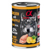 Alpha Spirit KURCZAK Z ANANASEM 400G - Pełnoporcjowa bezzbożowa mokra karma dla dorosłych psów