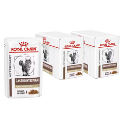 Royal Canin Veterinary Gastrointestinal Fibre Response 24x85g Mokra Karma W Sosie Dla Kotów Wsparcie Układu Pokarmowego