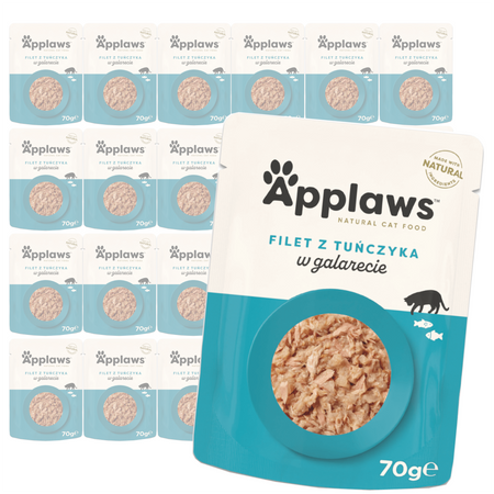 Applaws Cat Mokra Karma Dla Kota 24x70g Filet z Tuńczyka w Galaretce