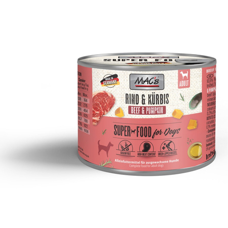 Mac's Dog 24x200g Bezzbożowa Mokra Karma Dla Psa Mix 6 Smaków